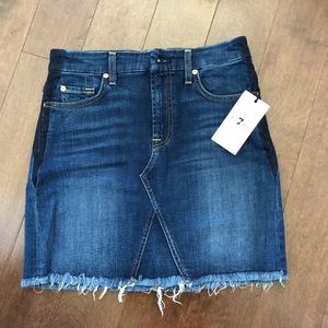 7 For All Mankind Skirt NEW